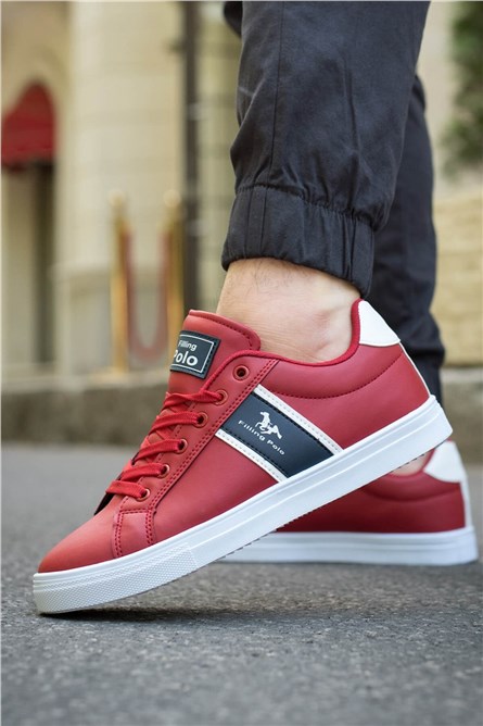 Sapatos masculinos - Vermelho #306768