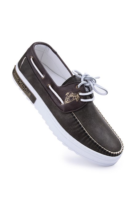 GPC Sapatos de barco masculinos  - Marrom #81144475