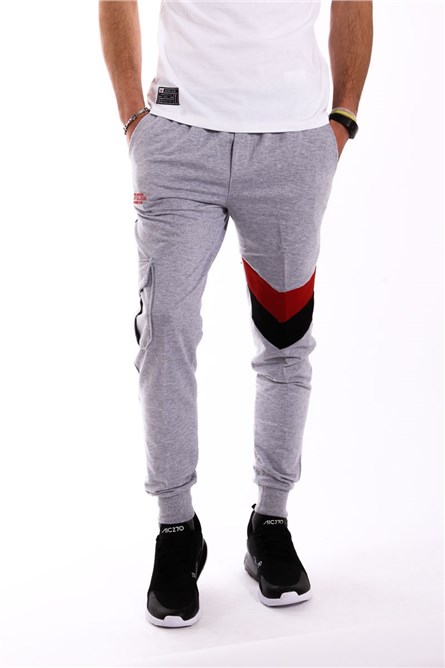  Madmext  Jogger masculino - cinza #81094470