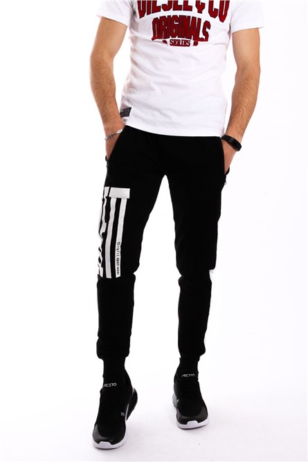 Madmext Jogger masculino  - preto #81094494