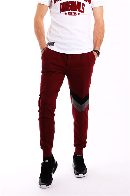 Madmext Jogger masculino  - vermelho #81094503