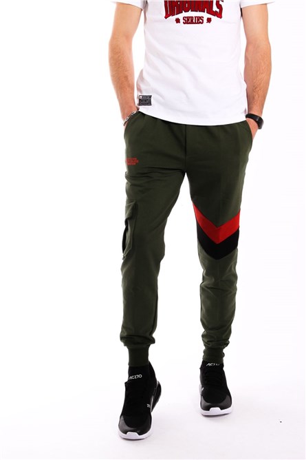 Madmext Jogger masculino  - cáqui #81094505