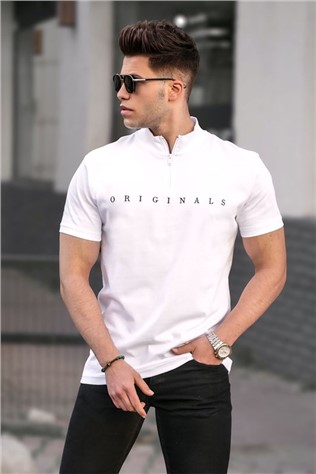 Camiseta Masculina 5858 - Branca #330540
