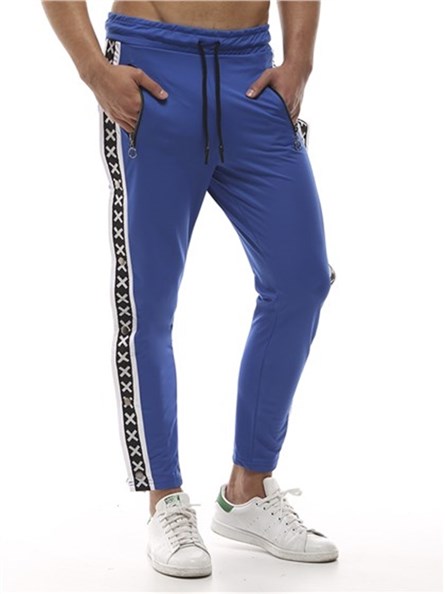 Calça Esportiva Masculina 2440 - Azul 290867