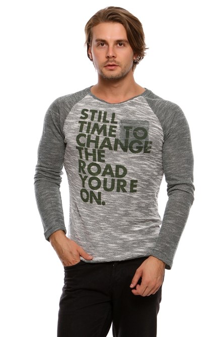 Blusa Masculina Cinza 44024