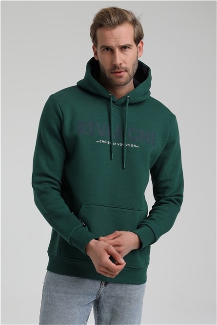 Slim fit hooded on sale sweatshirt