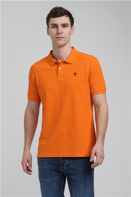 New World Polo Polo Collar Orange Regular Custom Polo 23SSM10248 #371691