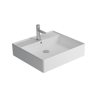 Newarc Platin Umyvadlo na desku 47 cm – bílá #342566