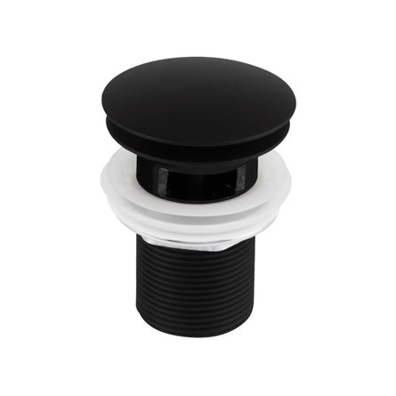 Sifon pentru chiuvetă Newarc cu preaplin - negru #336978