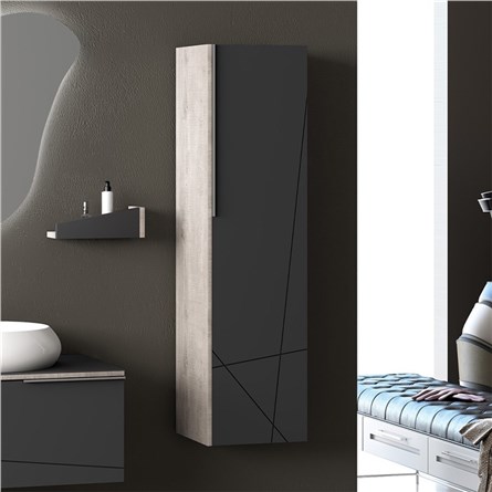 Nplus Arteon Wardrobe 35 cm - Anthracite Matt #337556