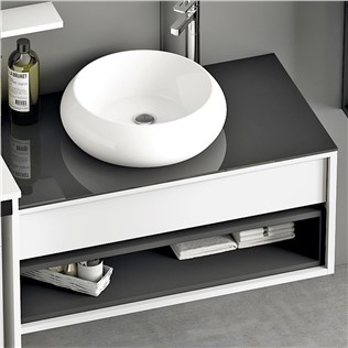 Nplus Cactus koupelnová základní skříňka 100 cm - bílá #340764