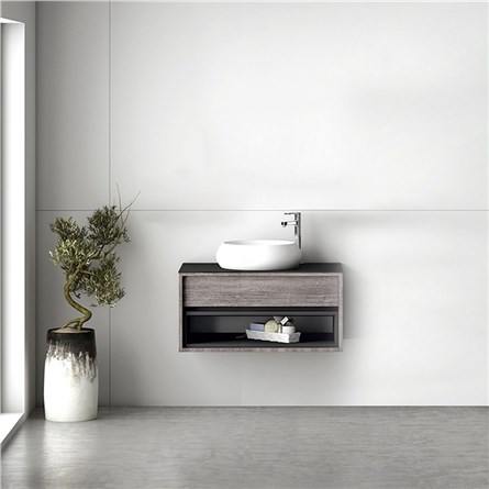 Nplus Cactus Шкаф за баня 80 см - #340769