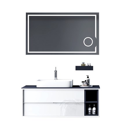 Nplus Elantra fürdőszobai szett 120 cm - fehér #337544