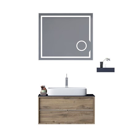 Nplus Elantra koupelnová skříňka 80 cm - #337546