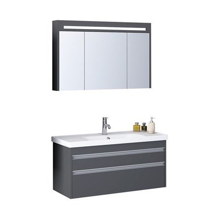 NPlus Espero kupaonski ormarić 100 cm - antracit #336013