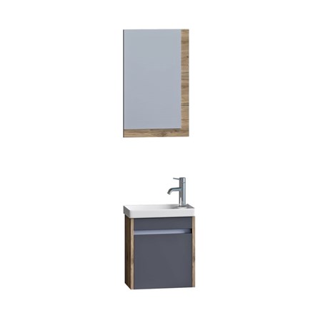 Set de baie Nplus Micra 40cm - Antracit #337605