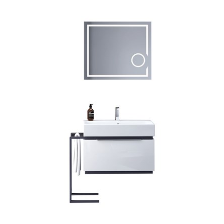 Nplus Omega Bathroom Cabinet 75cm - White #337553