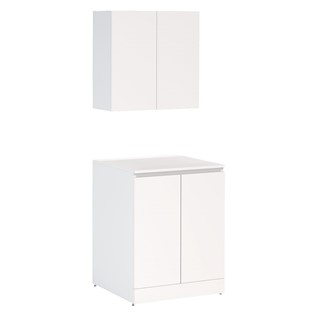 NPlus Storm ormarić za perilicu rublja 70 cm - bijeli #336055