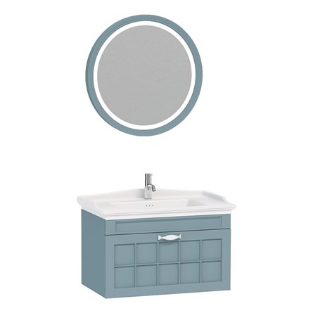 Nplus Tivoli kupaonski set 80 cm - plavi #340815