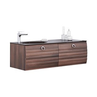 Szafka łazienkowa Orka Anzer Base 120 cm - Orzech Naturalny #339833