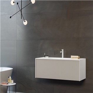 Orka Cube Spodní skříňka do koupelny 80 cm - Matt Mink #341669