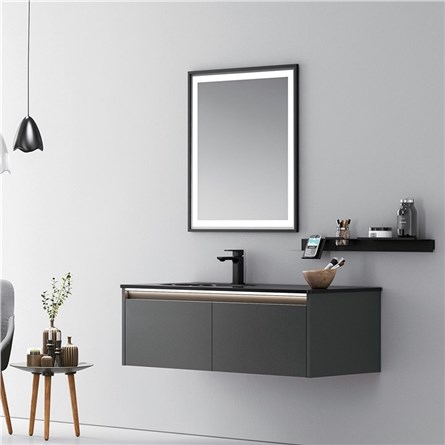 Orka Lisbon Koupelnová skříňka 110 cm - Antracit #339297