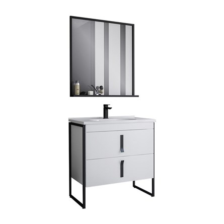 Koupelnová sada Orka Modena 80 cm - Bílá #337892