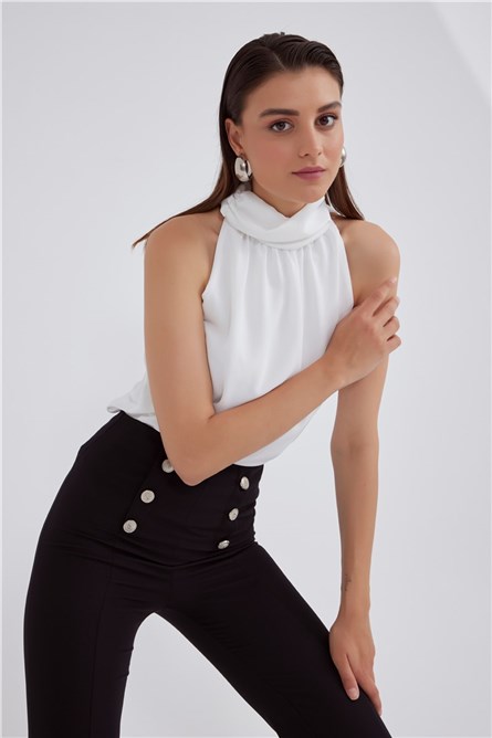 Blusa Feminina Sem Mangas - Cru #309199