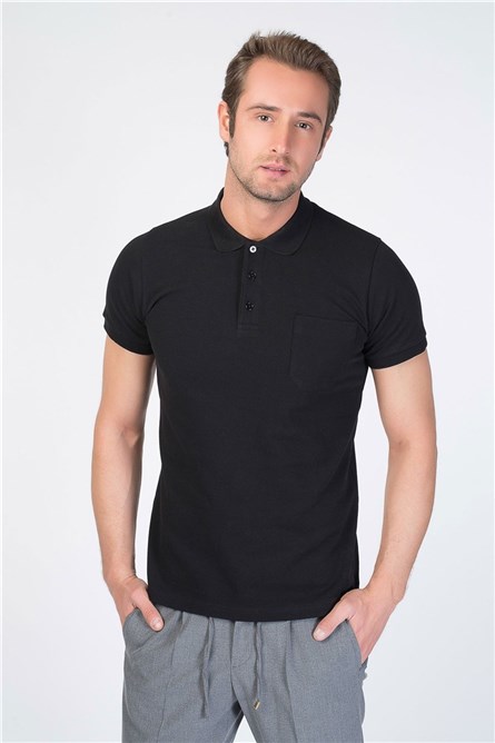 Camiseta Masculina - Preta #268756