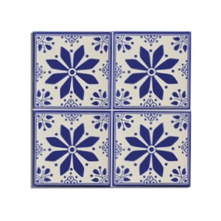 Q Dekor Model 3 Ručno rađena keramična dekoracija od pločica 13x13 cm #351038