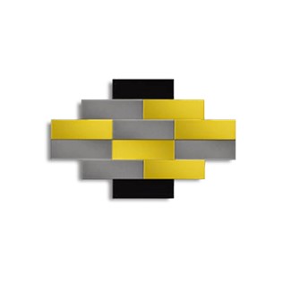 Q Dekor Dalga Ručno izrađena glazirana keramika 7x21cm - #350983