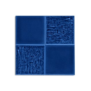 Q Dekor Düz Rustik Ručno izrađena glazirana keramika 13x13 cm - Kolbat #351020