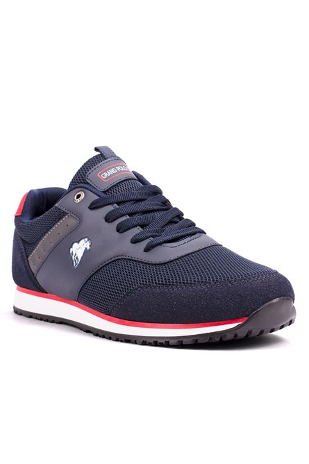 Sapatos casuais masculinos GPC POLO - Azul escuro 20240116017
