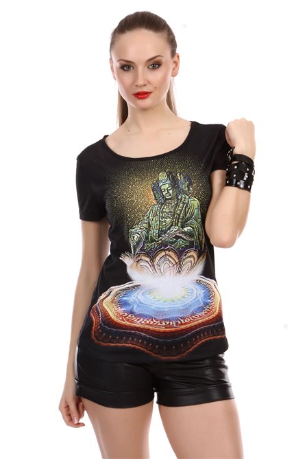 Blusa Feminina Preta V006