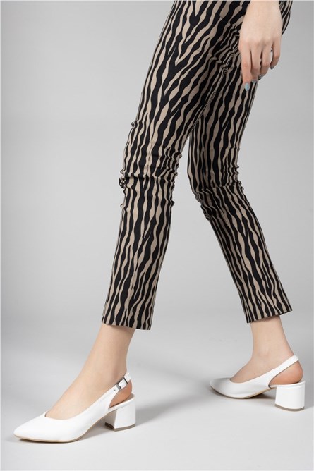 Sapatos casuais femininos 0012360 - Branco #326380