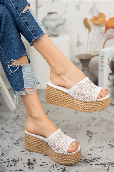 Chinelos Femininos 0012810 - Brancos #325814