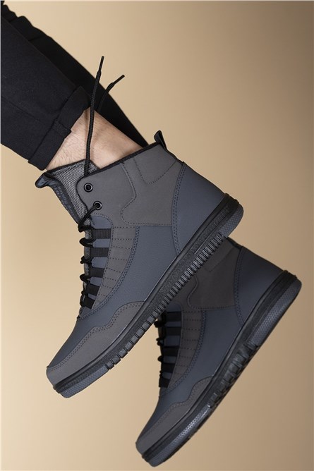 Botas esportivas masculinas 00122262 - cinza #358485