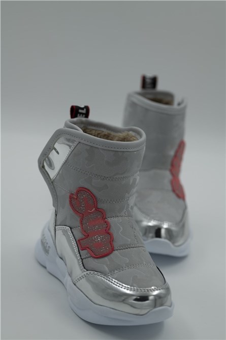 Botas infantis unisex 00127600 - Cinza #326035