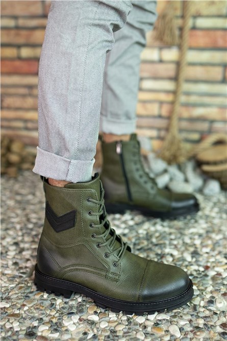 Botas Masculinas 0012347 - Cáqui #325470