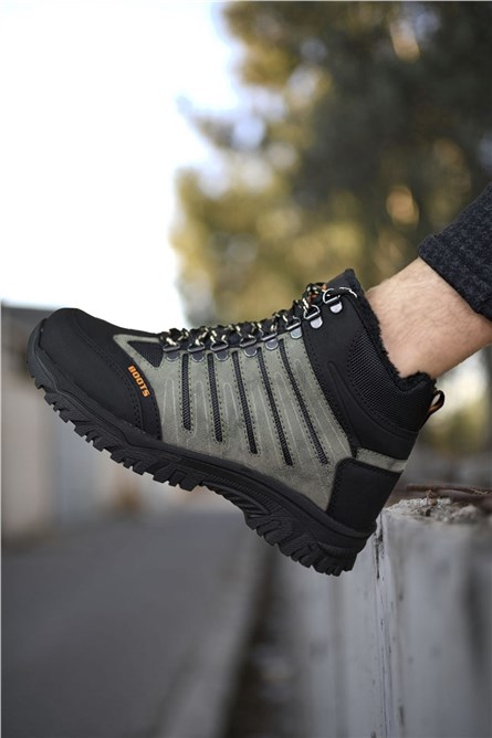 Botas masculinas Scrawl 0012116 - Cáqui #325386