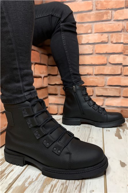 Botas Masculinas 0012716 - Preta #324997