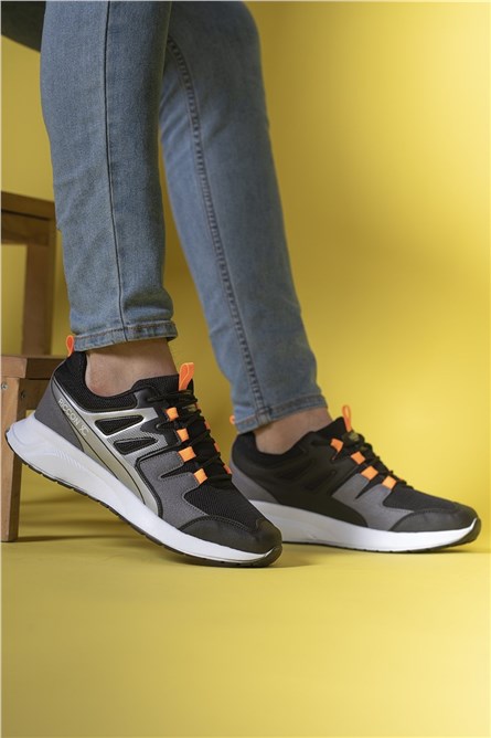 Calçados Esportivos Unissex 0012705 - Cinza-Preto #327229