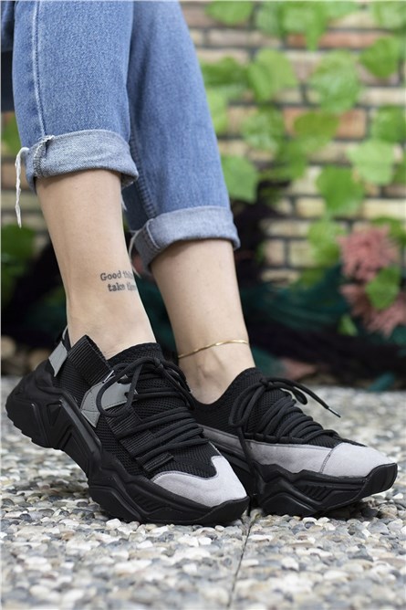 Calçados Esportivos Femininos 0012104 - Preto #325674