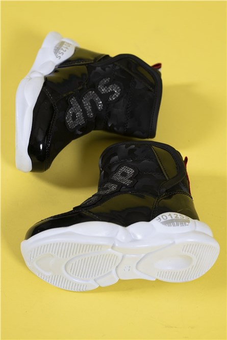 Botas infantis unissex 00127600 - Pretas #326033