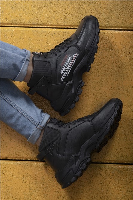 Botas esportivas unissex 0012109 - Pretas #326261