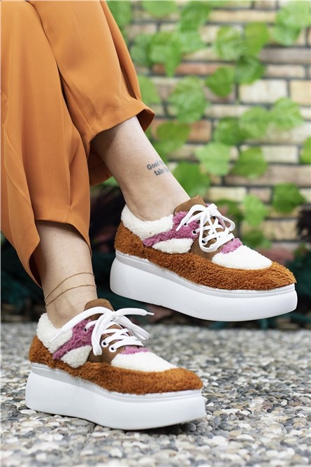 Calçados Esportivos Femininos 0012106 - Canela #325683