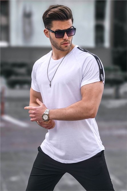 Men's Regular Fit T-Shirt 4633 - White #394463