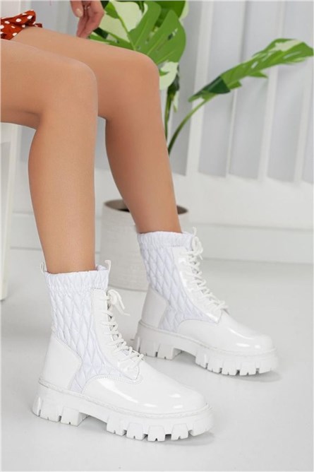 Botas Femininas - Brancas #322462