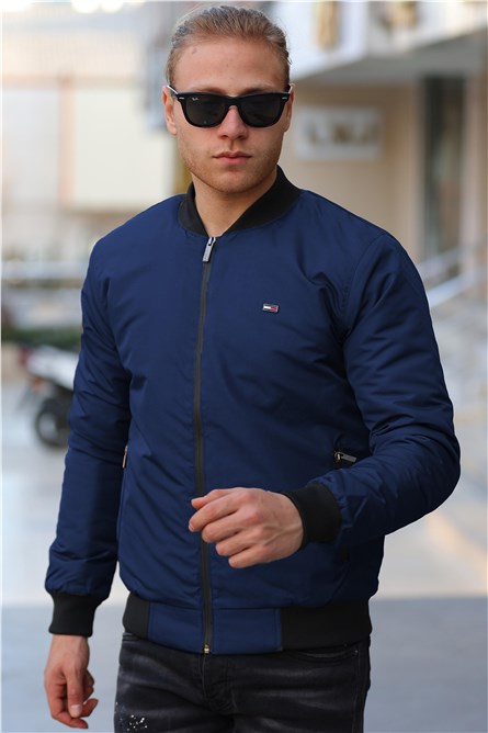 Giacca da uomo impermeabile e antivento M-6-1 - Navy #408401