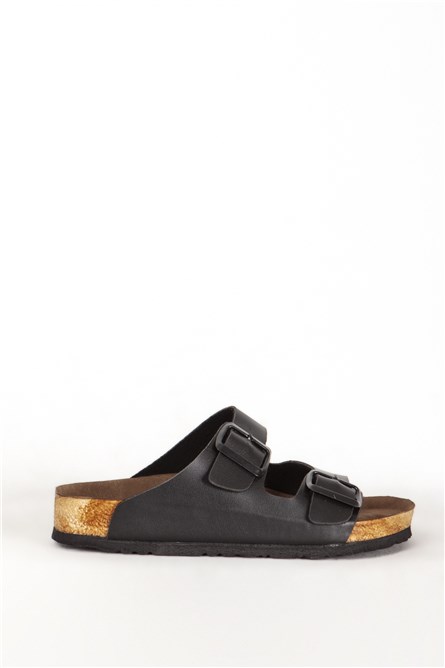 Chinelos unisex 503 002 Z - Preto #388460